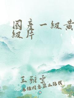 国产一级黄色一级片