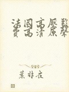 法国高压监狱免费高清原声满天星资源