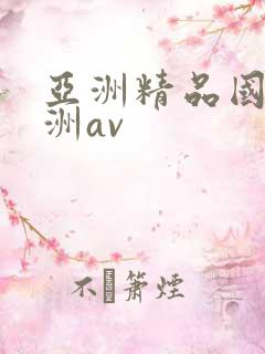 亚洲精品国产亚洲av