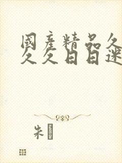 国产精品久久久久久日日迷魂汤