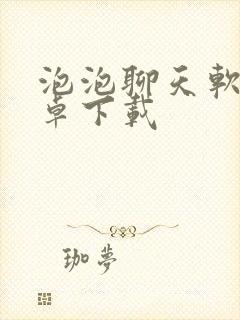 泡泡聊天软件安卓下载