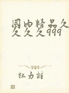 国内精品久久久久久久999
