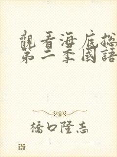 观看海底总动员第二季国语版