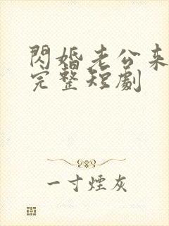 闪婚老公来真的完整短剧