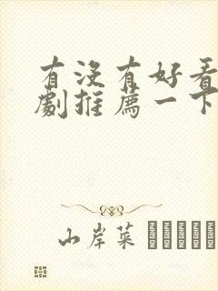 有没有好看的韩剧推荐一下