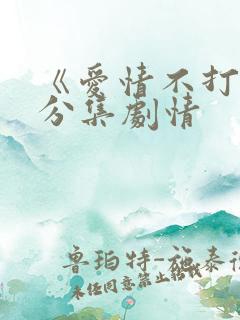 《爱情不打烊》分集剧情