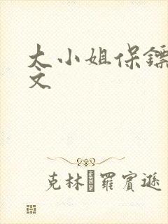 大小姐保镖po文