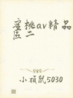 蜜桃av精品一区二