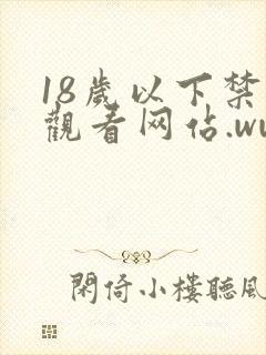 18岁以下禁止观看网站.www