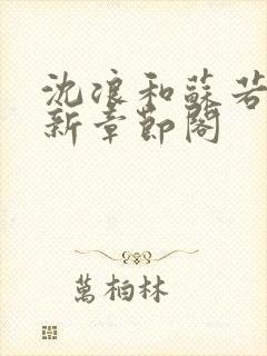 沈浪和苏若雪最新章节阁