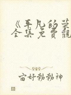 《平凡的荣耀》全集免费观看