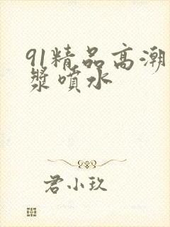 91精品高潮白浆喷水