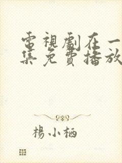 电视剧在一起全集免费播放