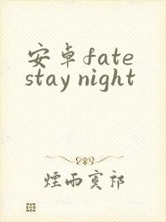 安卓fate stay night