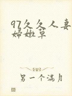 97久久人妻少妇嫩草