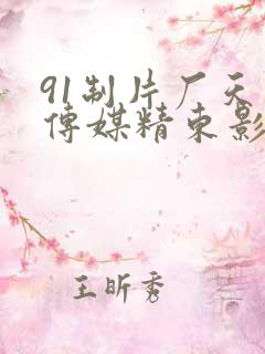 91制片厂天美传媒精东影业