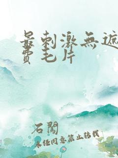 最刺激无遮挡免费毛片