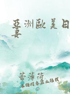 亚洲欧美日韩人妻