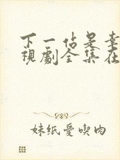 下一站是幸福电视剧全集在线免费