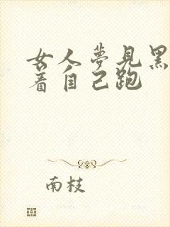 女人梦见黑蛇追着自己跑