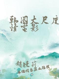 韩国大尺度情爱情电影