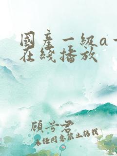 国产一级a一片在线播放
