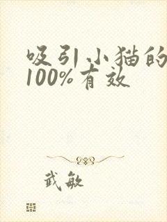 吸引小猫的声音100%有效