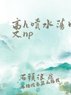 高h喷水荡肉爽文np