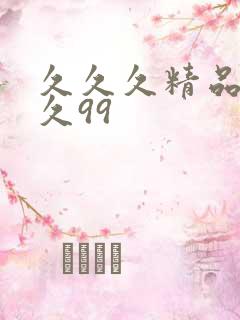 久久久精品久久久99