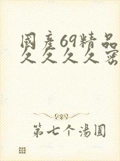 国产69精品久久久久久密奴