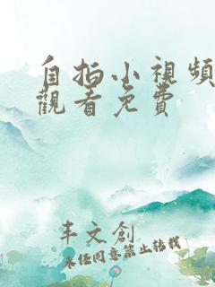 自拍小视频在线观看免费