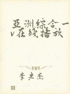 亚洲综合一区av在线播放