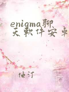 enigma聊天软件安卓手机怎么下载