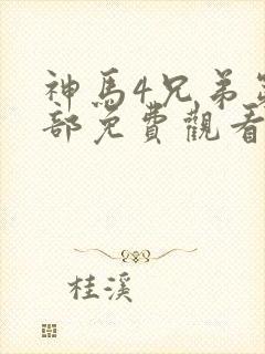 神马4兄弟第三部免费观看电视剧