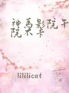 神马影院午夜影院不卡