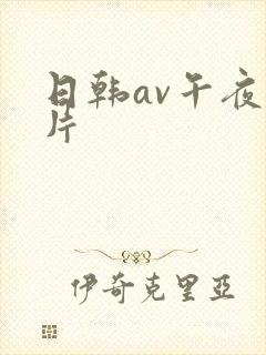 日韩av午夜毛片