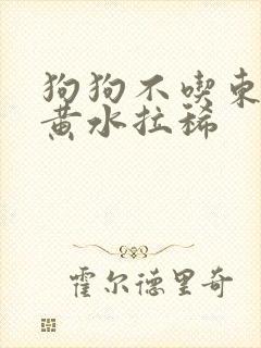 狗狗不吃东西吐黄水拉稀