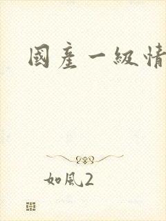 国产一级情色片