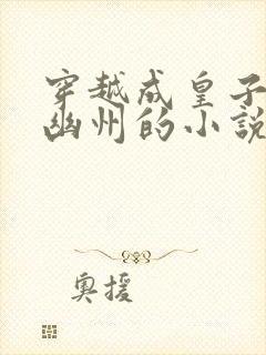 穿越成皇子封地幽州的小说