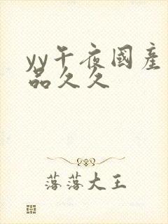 yy午夜国产精品久久