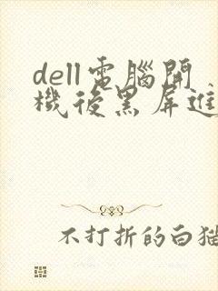 dell电脑开机后黑屏进入不了桌面怎么解决