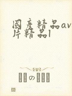 国产精品av国片精品l