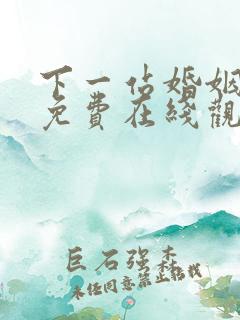 下一站婚姻全集免费在线观看