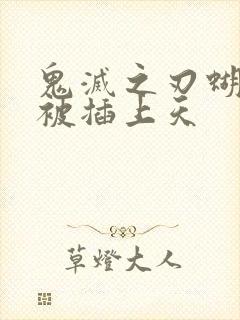 鬼灭之刃蝴蝶忍被插上天