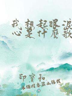 我想起眼泪的决心是什么歌