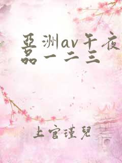 亚洲av午夜精品一二三