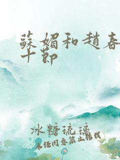 苏媚和赵春城三十节