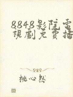 8848影院电视剧免费播放在线观看
