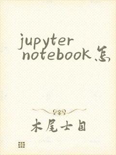 jupyter notebook怎么打开d盘