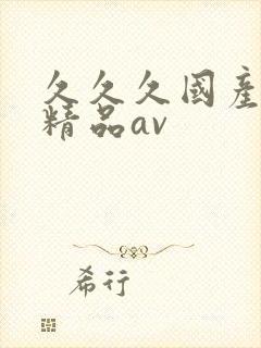 久久久国产亚洲精品av